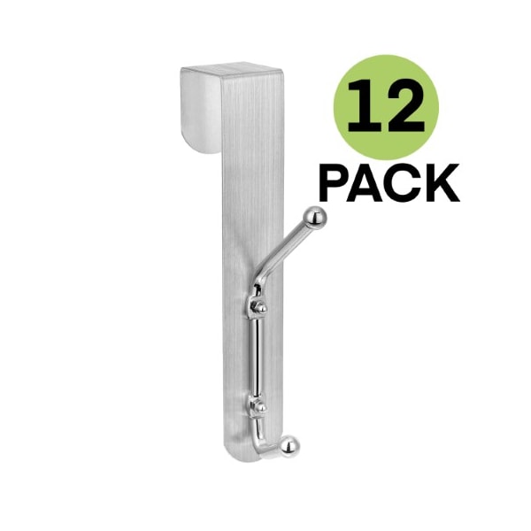 Adiroffice Over the Door Coat Hook, PK12 ADI694-07 - main